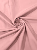 Dull Stretch Crepe Polyester Spandex Fabric - Solid Colors, 58" Width (1 Yard)