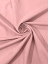 Dull Stretch Crepe Polyester Spandex Fabric - Solid Colors, 58" Width (1 Yard)