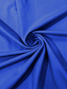 Dull Stretch Crepe Polyester Spandex Fabric - Solid Colors, 58" Width (1 Yard)