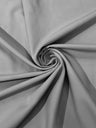 Dull Stretch Crepe Polyester Spandex Fabric - Solid Colors, 58" Width (1 Yard)