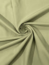 Dull Stretch Crepe Polyester Spandex Fabric - Solid Colors, 58" Width (1 Yard)