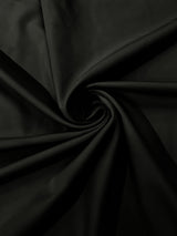 Dull Stretch Crepe Polyester Spandex Fabric - Solid Colors, 58" Width (1 Yard)