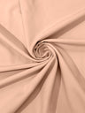 Dull Stretch Crepe Polyester Spandex Fabric - Solid Colors, 58" Width (1 Yard)