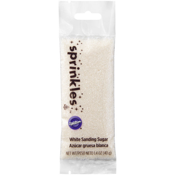 Wilton White Sanding Sugar – 1.4 oz