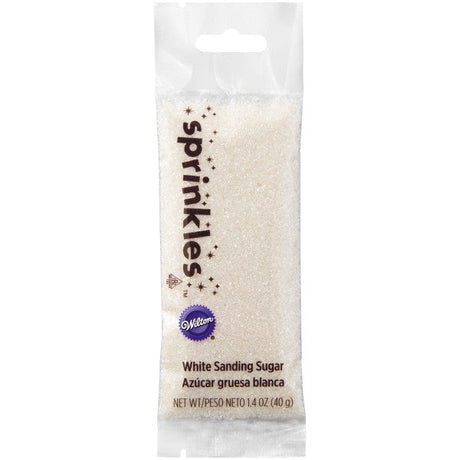 Wilton White Sanding Sugar – 1.4 oz