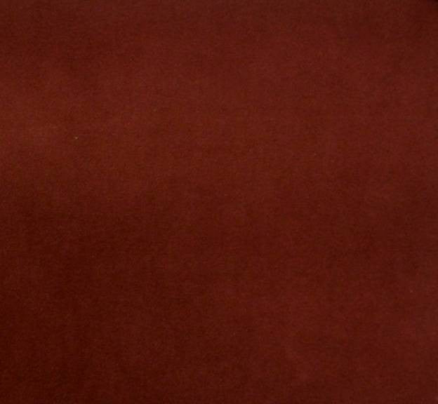 Duomo Brushed Rust Polyester Fabric - Rust, Brushed, 58/60" Width