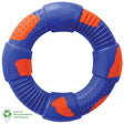 Dog Toy Large Ring Blue & Orange