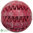 Dog Toy Medium Ball Red & White