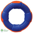 Dog Toy Medium Ring Blue Orange