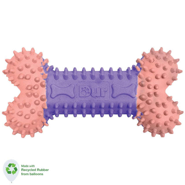 Dog Toy Small Bone Lilac & Pink