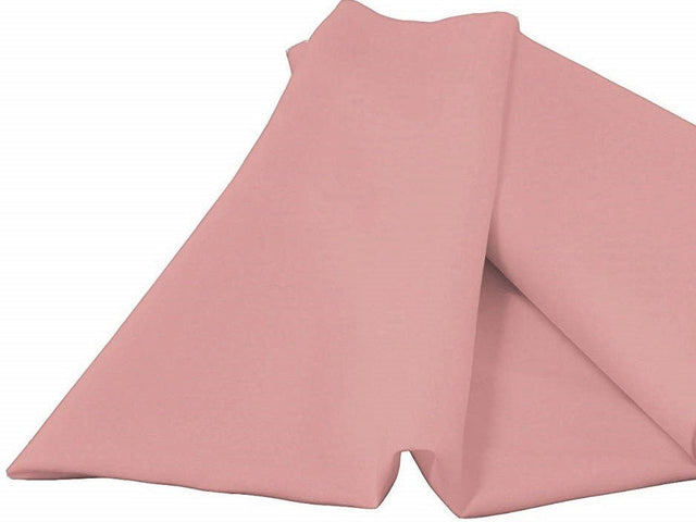 Dusty Rose Polyester Poplin Fabric - Dusty Rose, 58/59" Width (1 Yard)