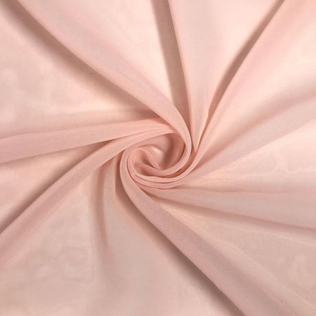 Solid Chiffon Polyester Fabric - Sheer, 58/60" Width