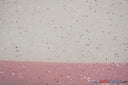 Tulle Glitter With Sequins Polyester Fabric - Glitter Embellished Sheer Tulle, Multiple Colors, 58/60" Width (1 Yard)
