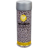 Wilton Silver Sugar Pearl Sprinkles, 4.8 oz.
