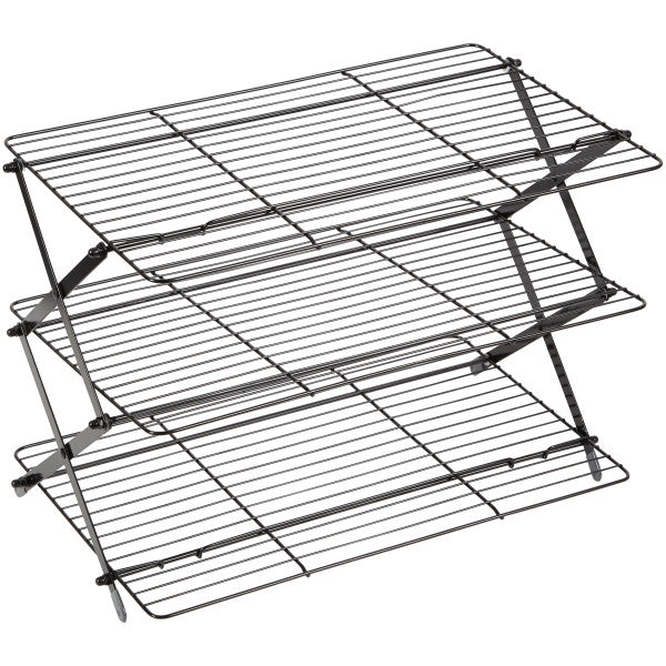 Wilton 3-Tier Collapsible Cooling Grid – Black