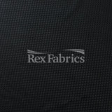 Dynamic Mesh Polyester Spandex Mesh Fabric - Black/White Solid, 61/62" Width, 165 GSM (1 Yard)