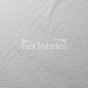 Dynamic Mesh Polyester Spandex Mesh Fabric - Black/White Solid, 61/62" Width, 165 GSM (1 Yard)