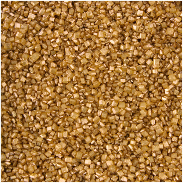 Wilton Gold Pearlized Sugar Sprinkles, 5.25 oz.