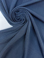 Polyamide Elastane Knitted Blend Silver Blue