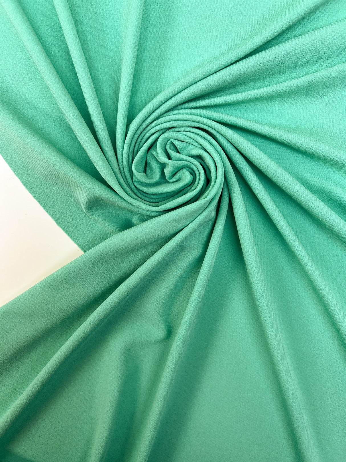 Cotton Knit Fabric Green