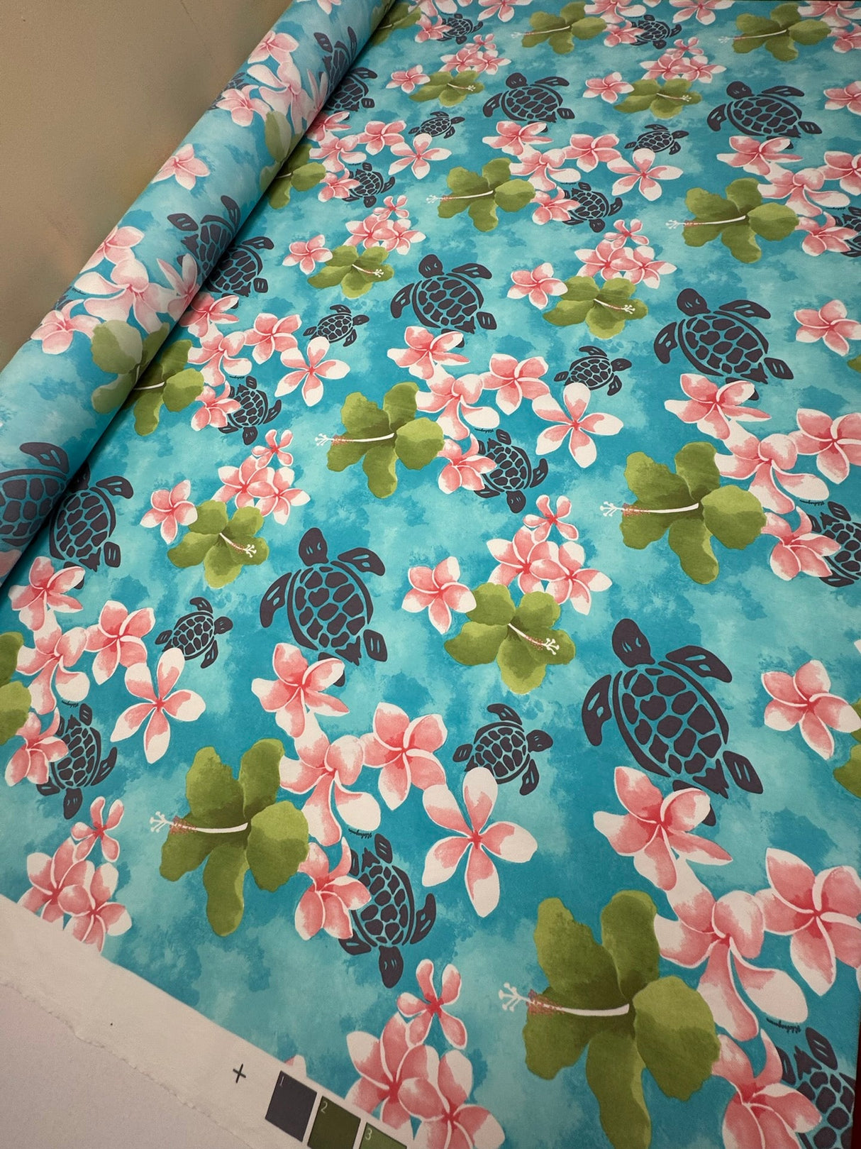 Polyester Woven Multicolour Printed Fabric