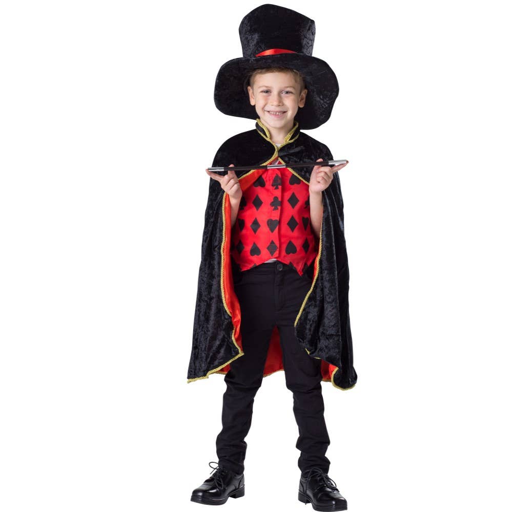 Deluxe Magician Dress Up Costume Set