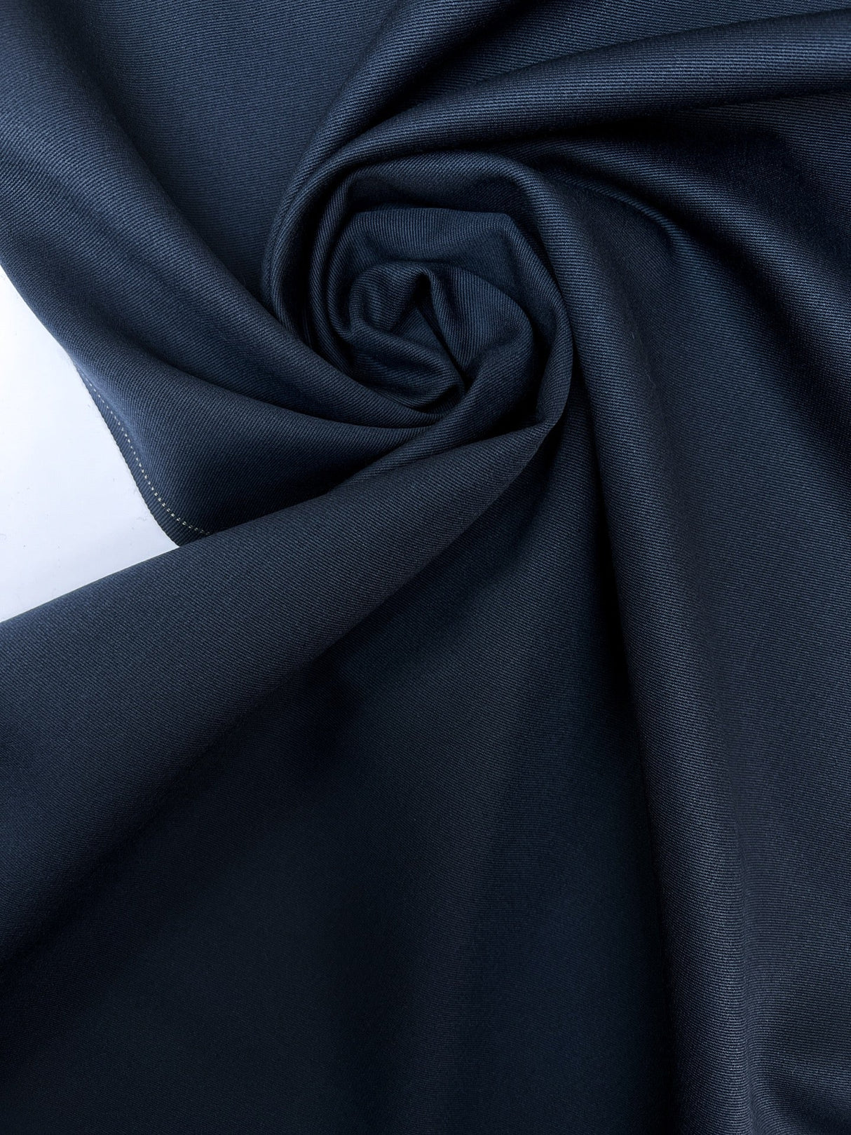 Wool Polyester Twill Gray