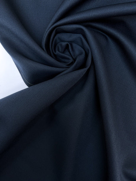 Wool Polyester Twill Gray