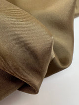 Stretch Viscose Fabric Brown Green