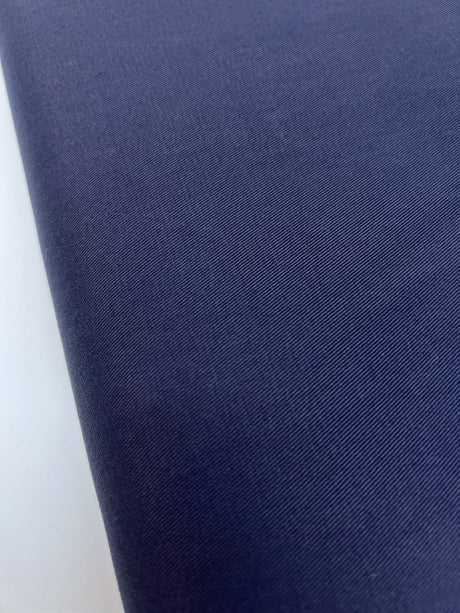 Cotton Wool French Fabric Purple Blue