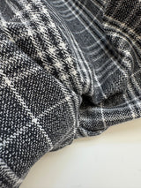 Cotton Twill Checked Jacket Fabric