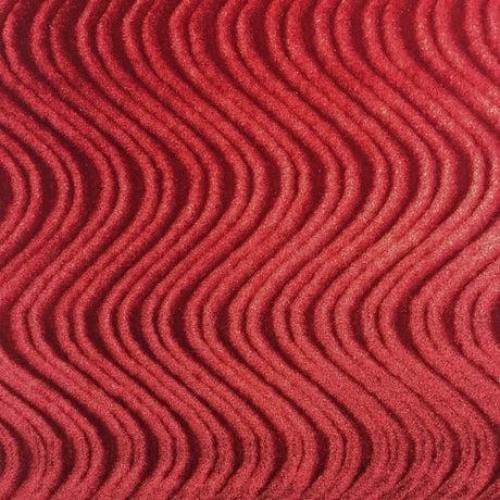 Swirl Velvet Flocking Nylon Fabric - Swirl Pattern, 58/60" Width (1 Yard)