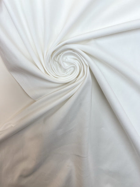 Cotton White Shades Fabric