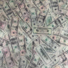Money Print Spandex Fabric 4-Way Stretch Multicolor 60"