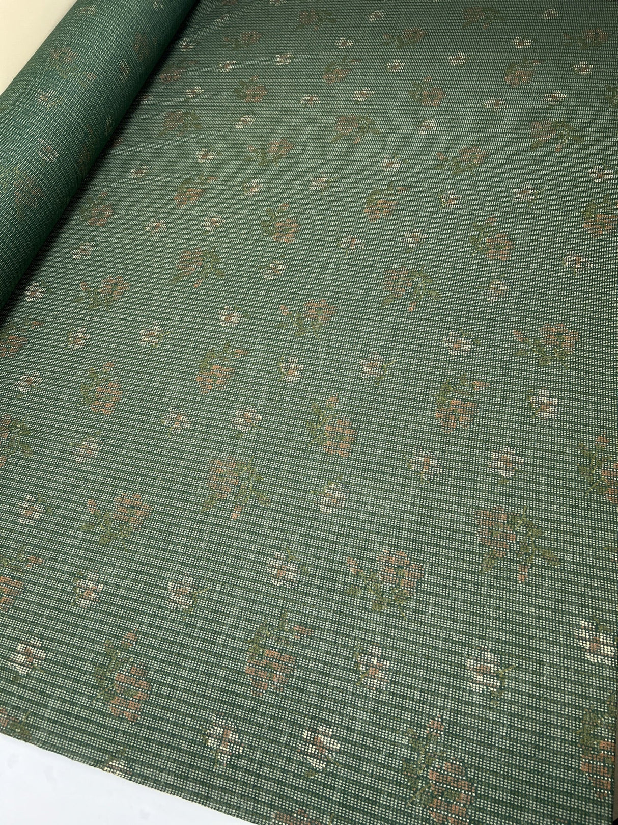 Acrylic Stretch Knitted Multicolour Fabric