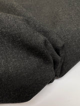 Wool Fabric Melange Gray