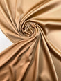 Viscose Satin Brown Shade Stretch Fabric