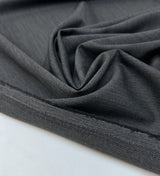 Wool Twill Suit Fabric Melange Gray