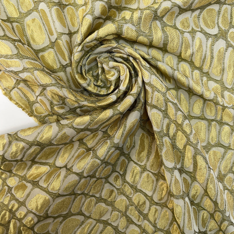 Jacquard Fabric White Shades