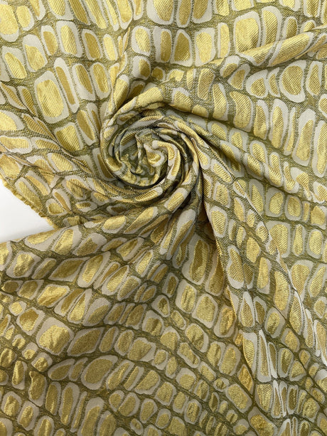 Jacquard Fabric White Shades