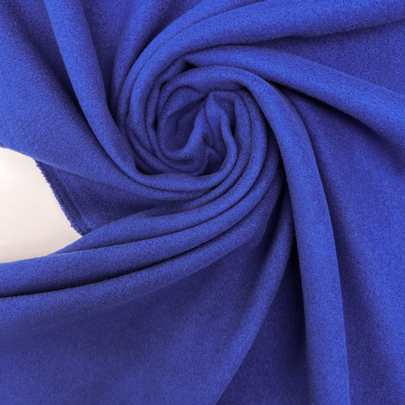 Blue Polyester Pile Fabric