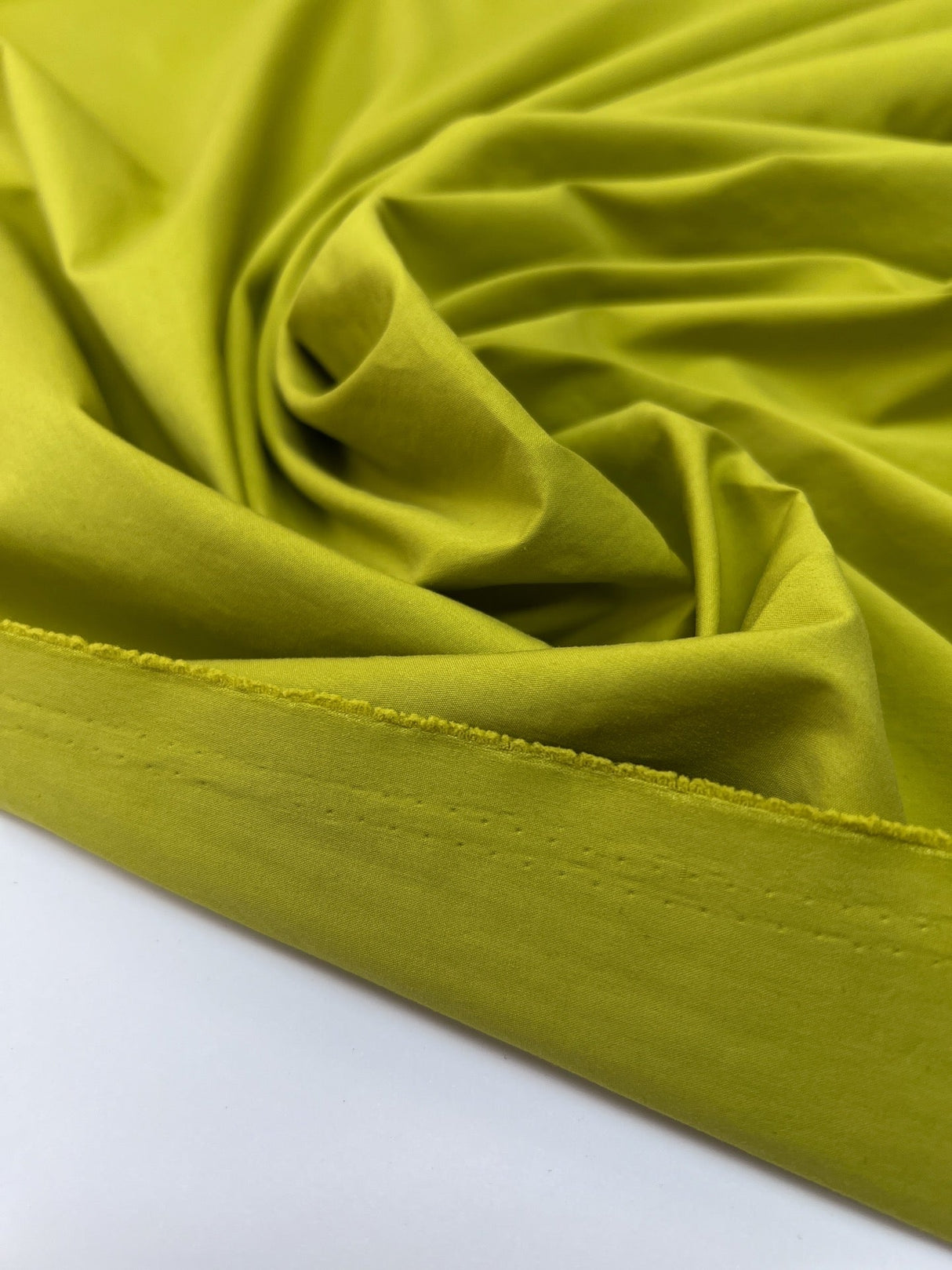 Cotton Stretch Woven Fabric Green