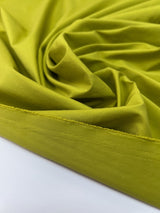 Cotton Stretch Woven Fabric Green
