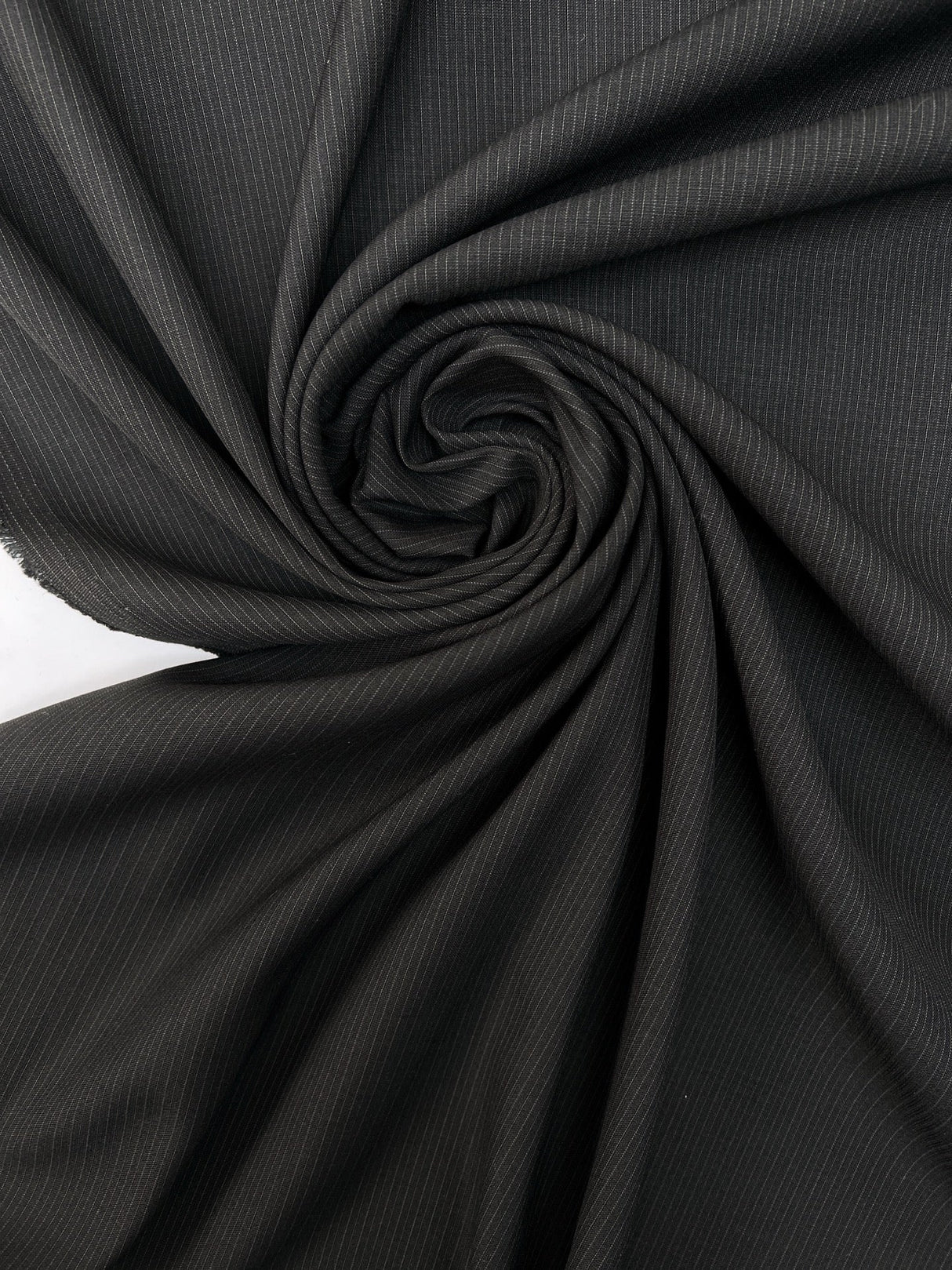 Black Polyester Suit Fabric