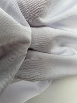 Italian Stretch Knitted Fabric White Purple