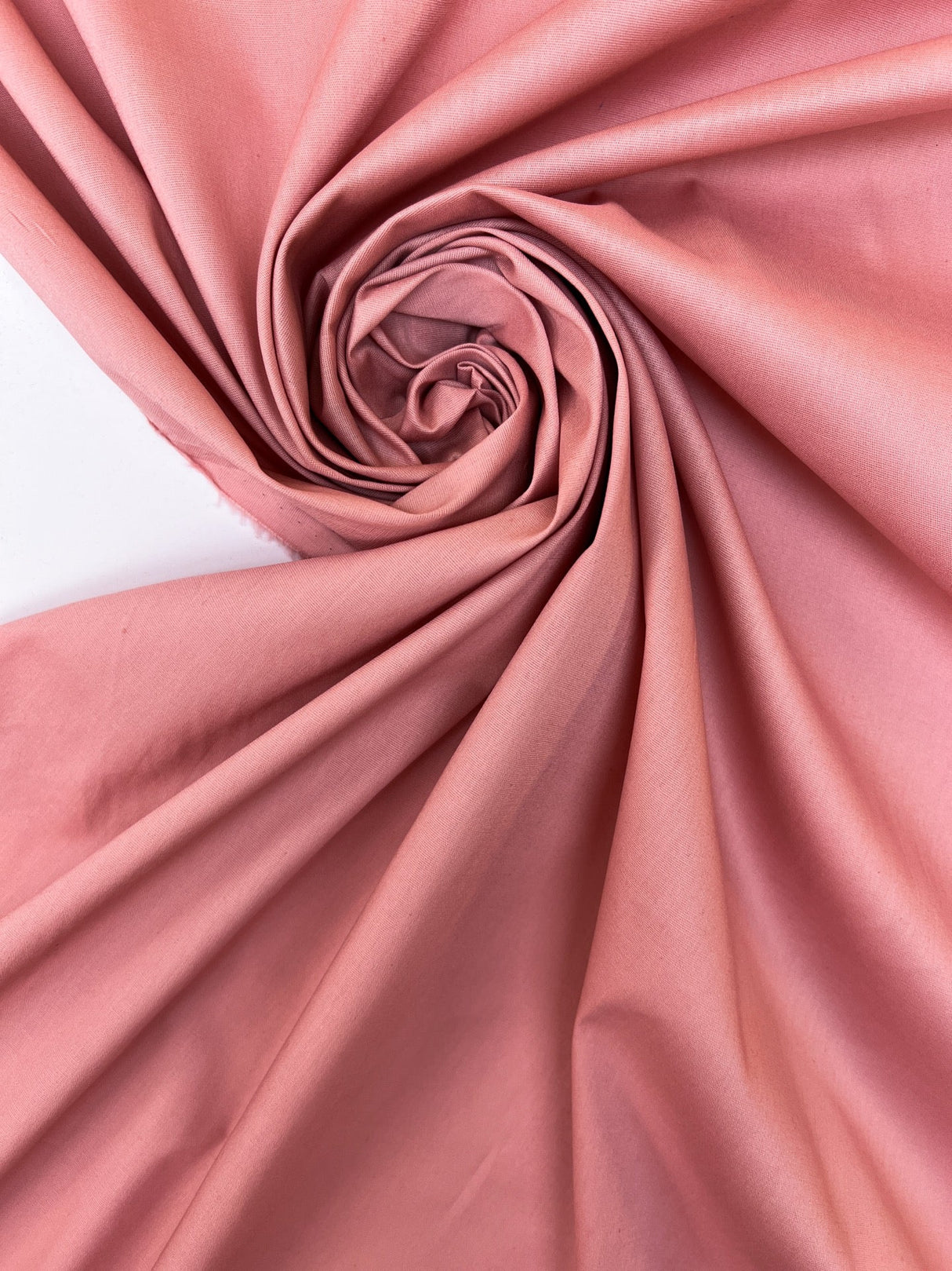 Pink Viscose Elastane Plain Woven