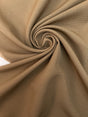 Wool Nylon Suit Fabric Brown Beige