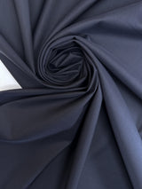 Blue Virgin Wool Twill Blend