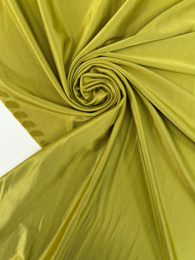 Viscose Knit Moiré Green