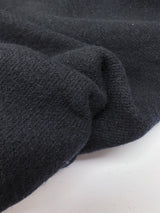 Wool Tweed Fabric Blue Black